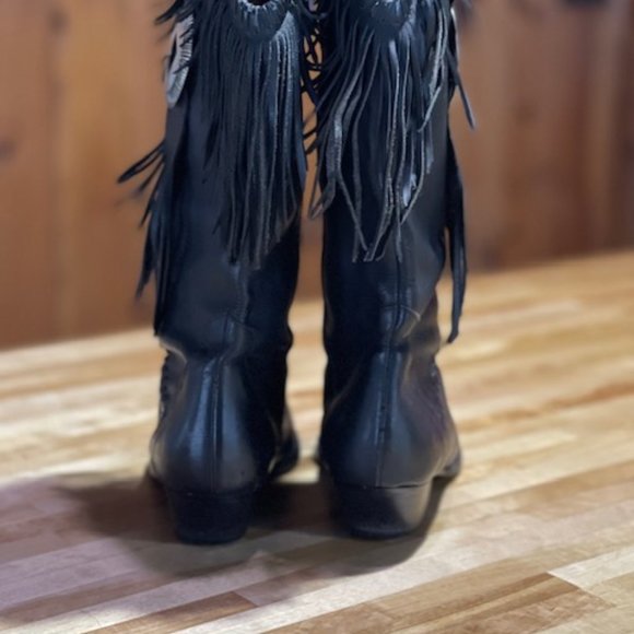 Circle S Tonka Vintage Western Boots Size 8.5 - Picture 3 of 8